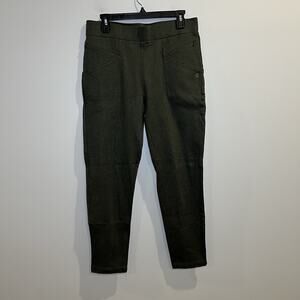 Betabrand Journey Pant Skinny Size Large Olive Green Leggings Athleisure‎